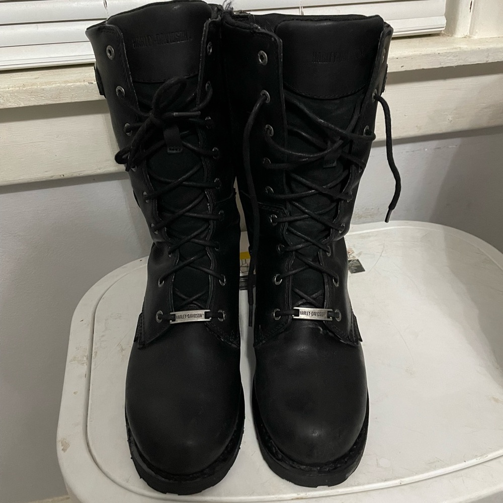 Women’s Harley Davidson Leather Riding Boots